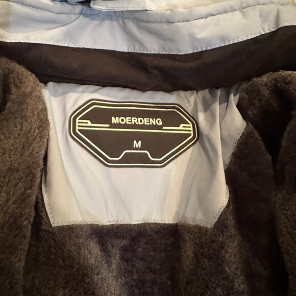 Moerdeng Waterproof Breathable Weather Gear Sports Jacket  Men M Light Blue new - Picture 6 of 9